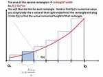 Approximating the area under a curve using Riemann Sums - pp